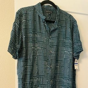 INC Men’s casual short sleeve shirt